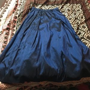 Full length evening skirt
